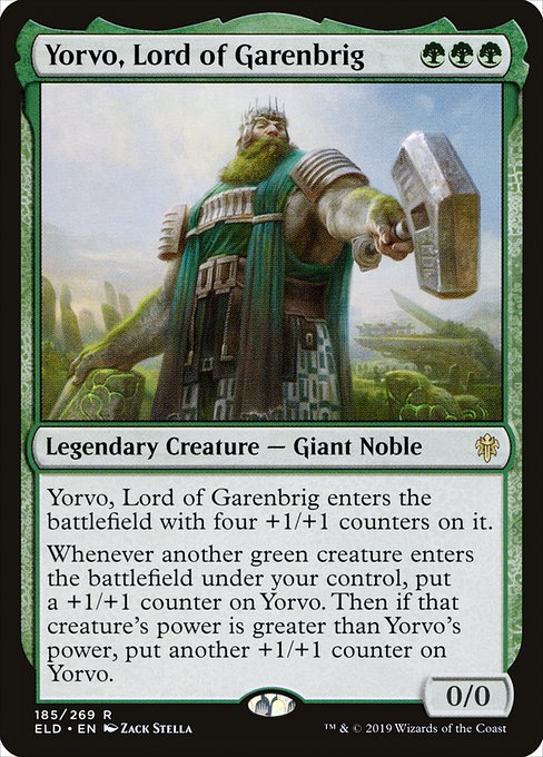 Yorvo, Lord of Garenbrig (185) [Throne of Eldraine]