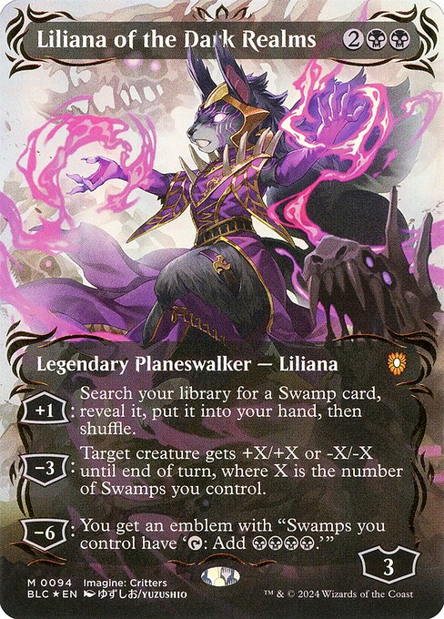 Liliana of the Dark Realms (94) [Bloomburrow Commander]