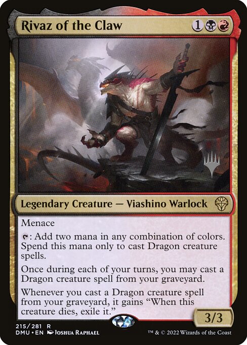 Rivaz of the Claw (215p) [Dominaria United Promos]