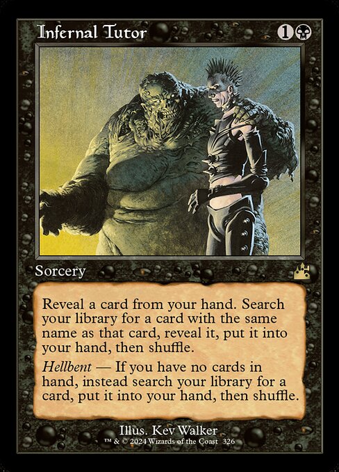 Infernal Tutor (326) [Ravnica Remastered]