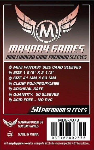 MDG7079 PREMIUM MINI CHIMERA 43MM X 65MM 50 Sleeves image 0