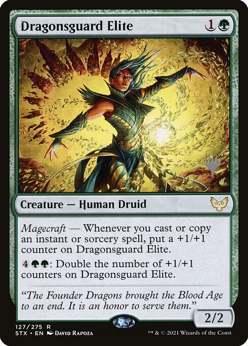 Dragonsguard Elite (127p) [Strixhaven: School of Mages Promos]