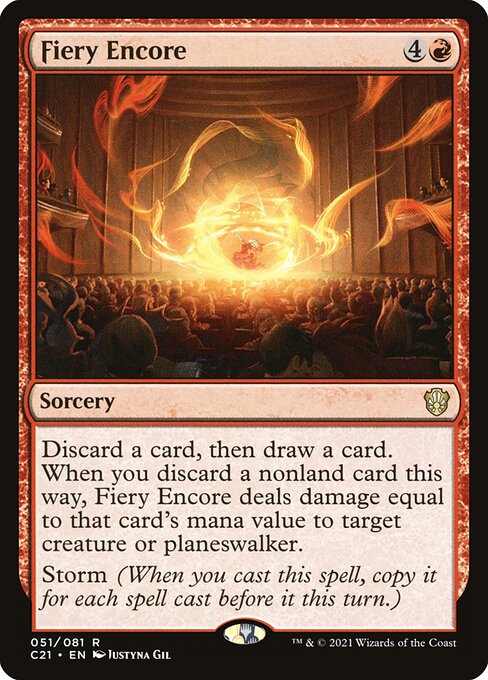 Fiery Encore (51) [Commander 2021]