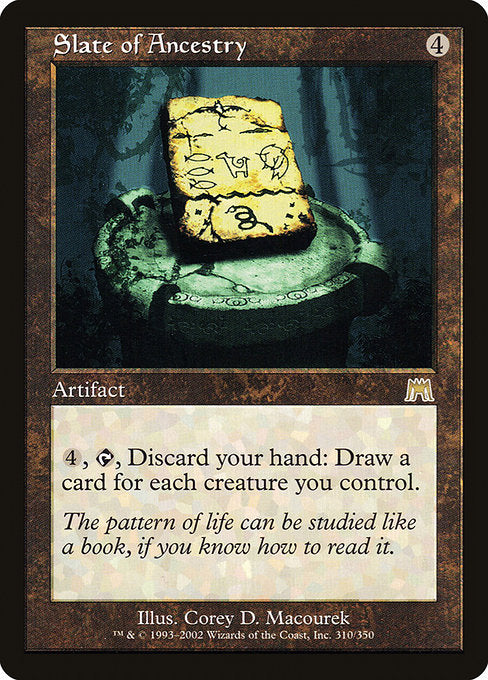 Slate of Ancestry (310) [Onslaught]