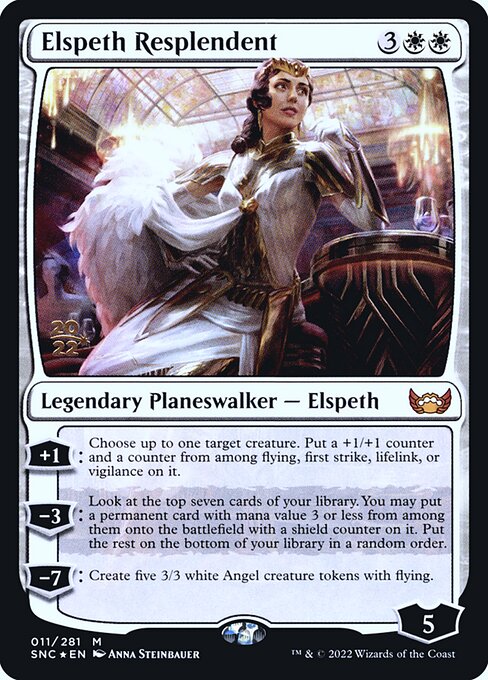 Elspeth Resplendent (11s) [Streets of New Capenna Promos]