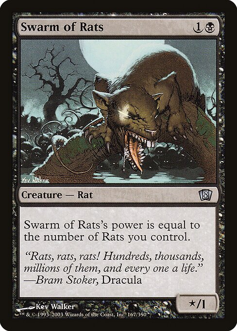 Swarm of Rats (167★) [Eighth Edition]