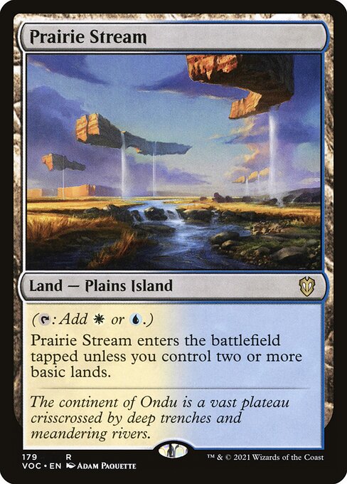 Prairie Stream (179) [Crimson Vow Commander]