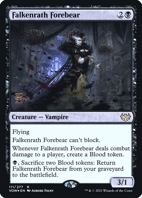 Falkenrath Forebear (111s) [Innistrad: Crimson Vow Promos]