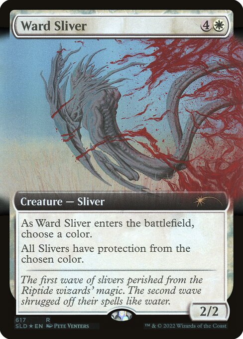 Ward Sliver (617) [Secret Lair Drop] [Extended Art]