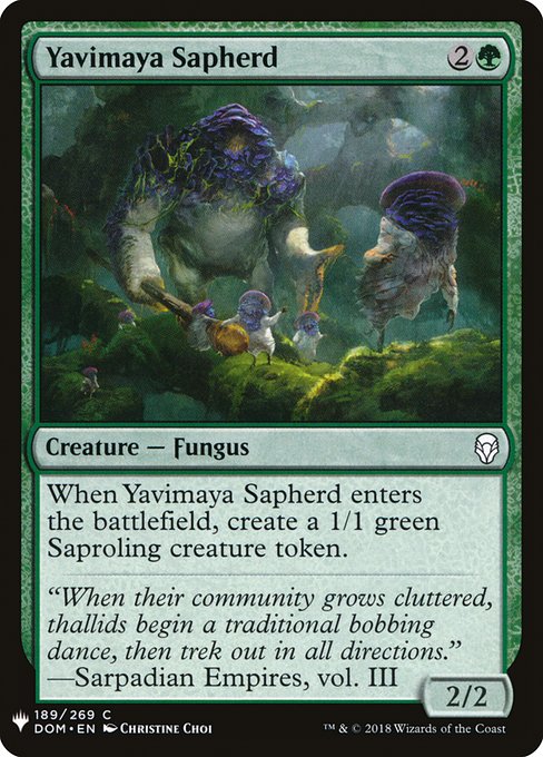 Yavimaya Sapherd (DOM-189) [The List]