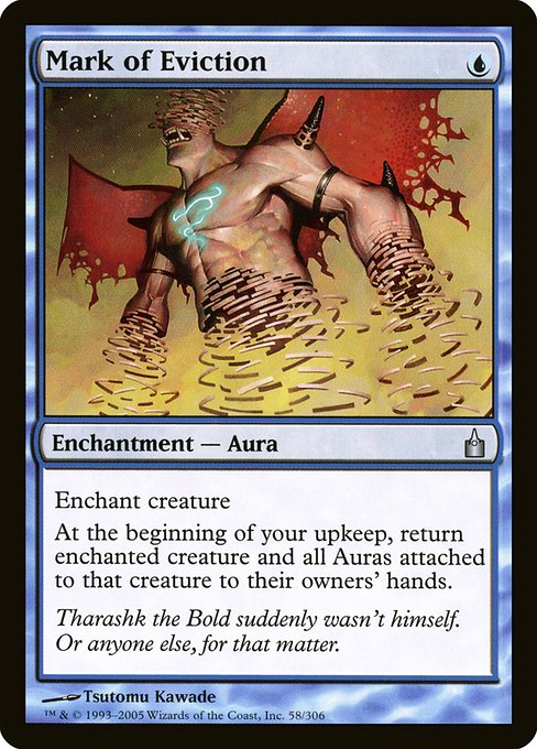 Mark of Eviction (58) [Ravnica: City of Guilds]