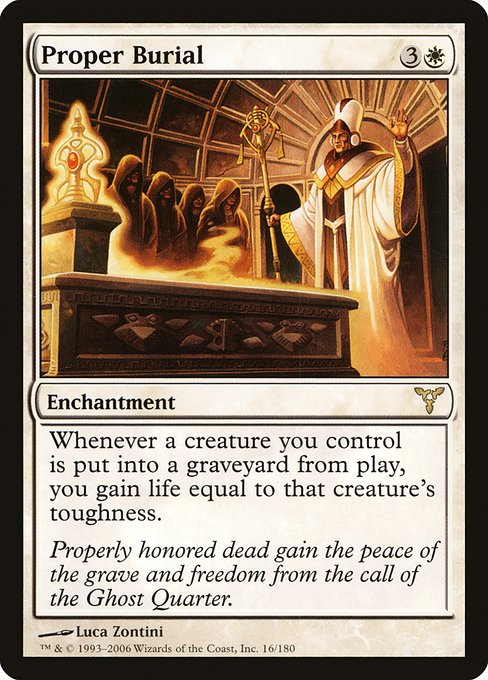 Proper Burial (16) [Dissension]