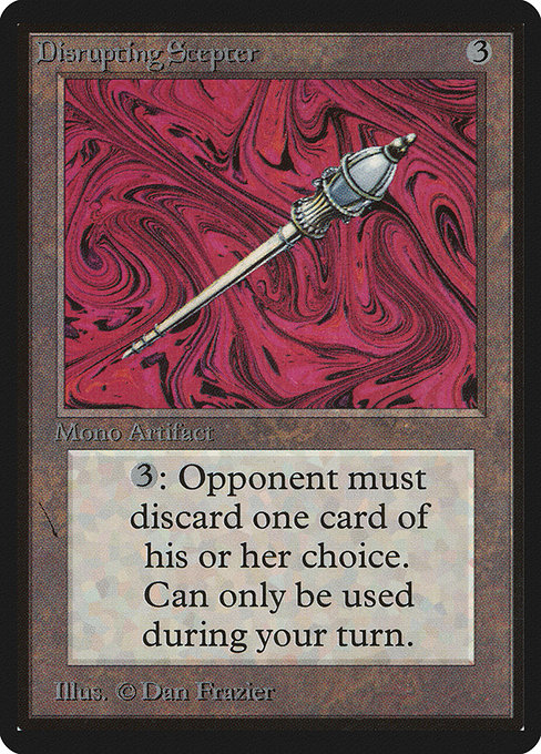 Disrupting Scepter (243) [Limited Edition Beta]