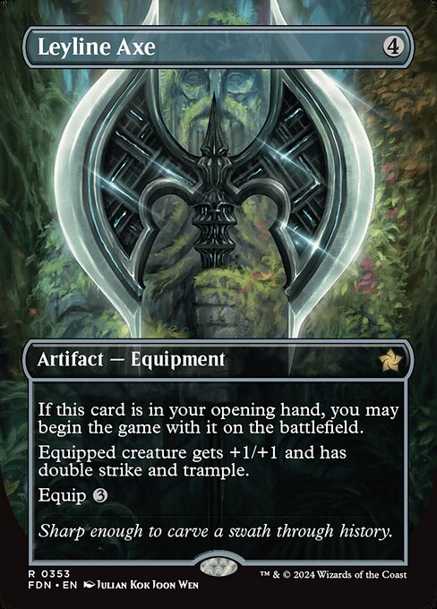 Leyline Axe (353) [Foundations]