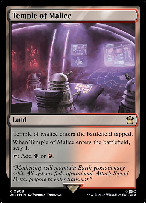 Temple of Malice (908) [Doctor Who]