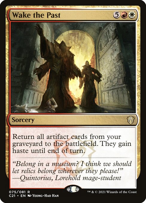 Wake the Past (75) [Commander 2021]