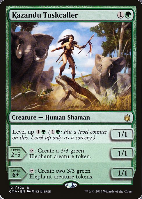 Kazandu Tuskcaller (121) [Commander Anthology]