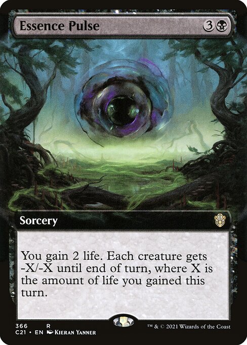 Essence Pulse (366) [Commander 2021] [Extended Art]