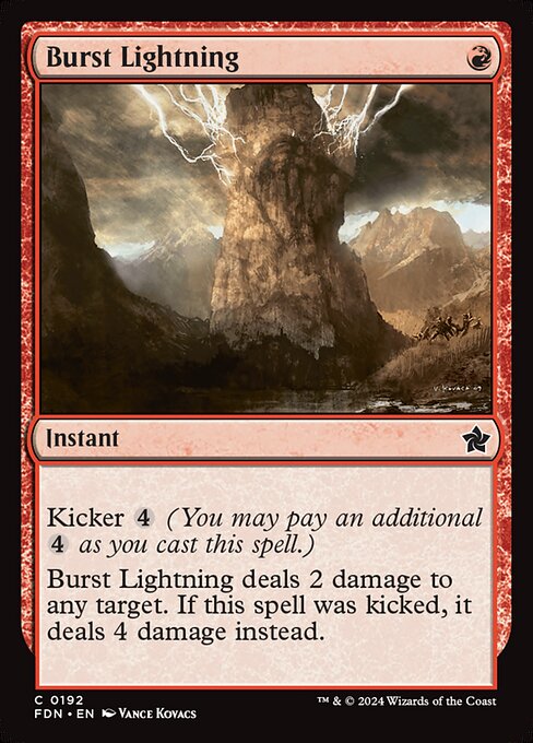 Burst Lightning (192) [Foundations]