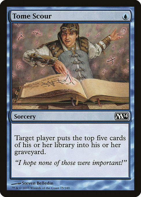Tome Scour (75) [Magic 2014]