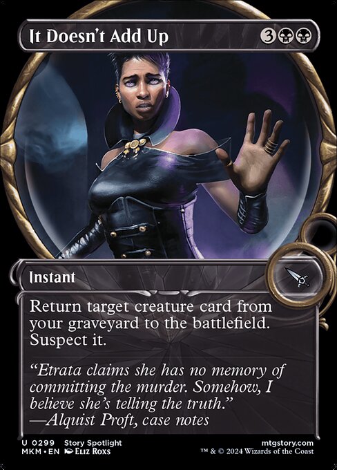 It Doesn't Add Up (299) [Murders at Karlov Manor] [Showcase]