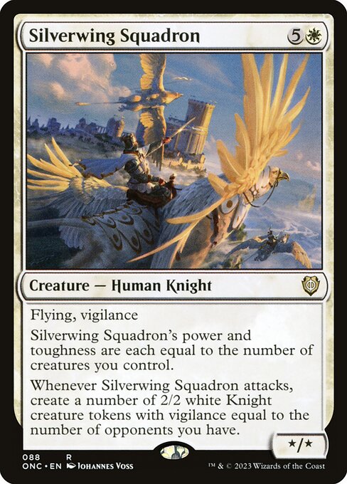 Silverwing Squadron (88) [Phyrexia: All Will Be One Commander]