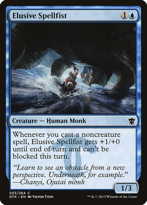 Elusive Spellfist (53) [Dragons of Tarkir]
