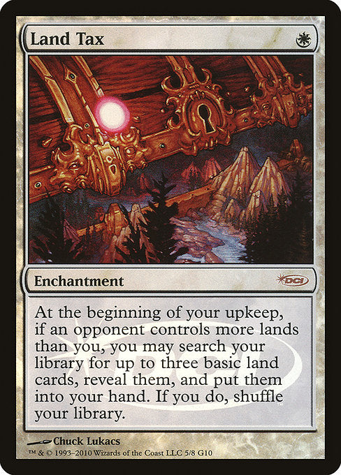 Land Tax (5) [Judge Gift Cards 2010]