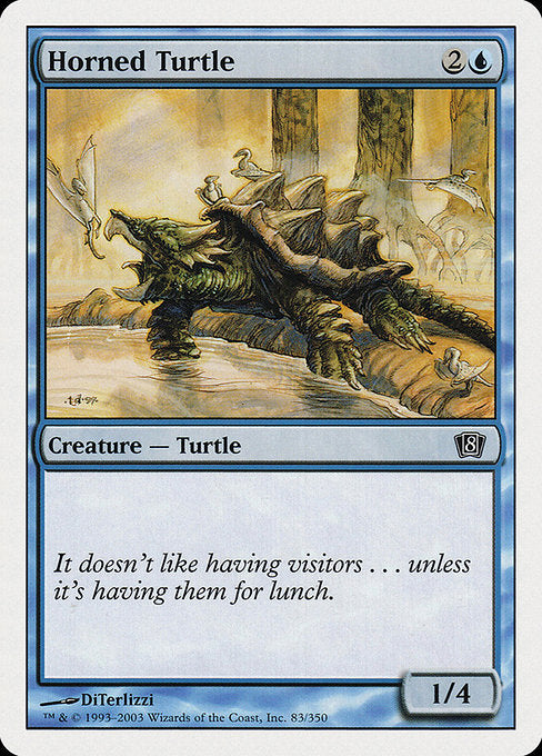 Horned Turtle (83) [Eighth Edition]