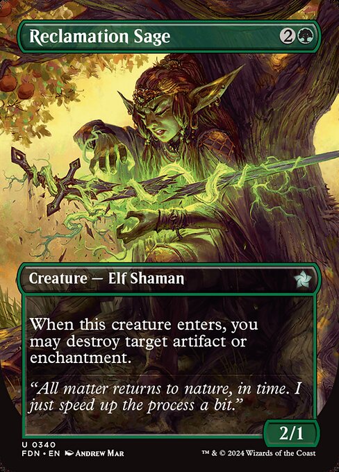 Reclamation Sage (340) [Foundations]