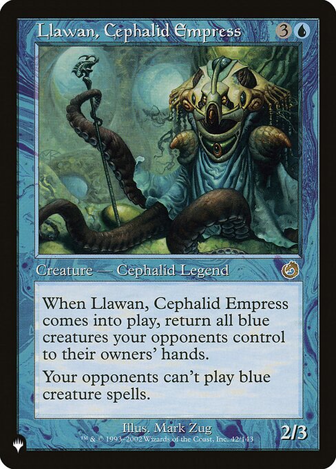 Llawan, Cephalid Empress (TOR-42) [The List]