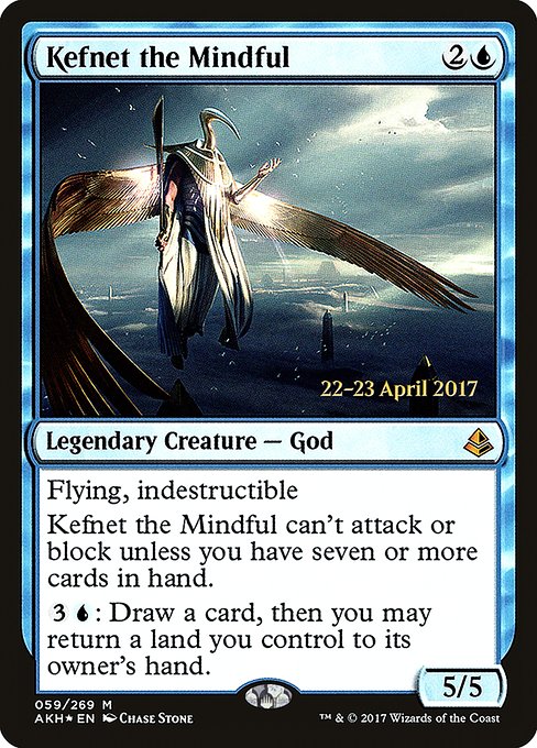 Kefnet the Mindful (59s) [Amonkhet Promos]