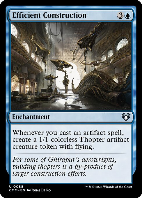 Efficient Construction (88) [Commander Masters]