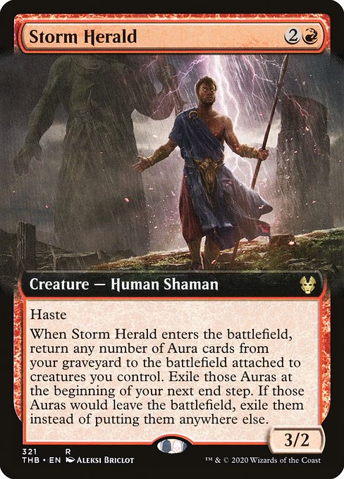 Storm Herald (321) [Theros Beyond Death] [Extended Art]
