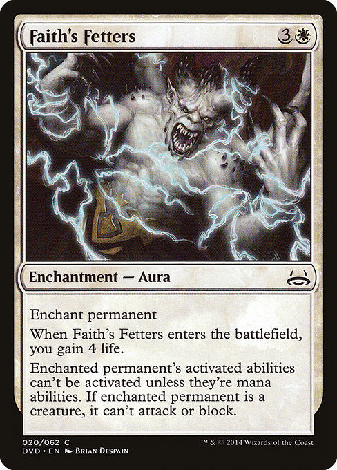 Faith's Fetters (20) [Duel Decks Anthology: Divine vs. Demonic]