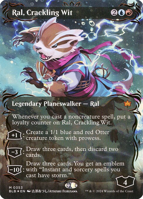 Ral, Crackling Wit (353) [Bloomburrow]
