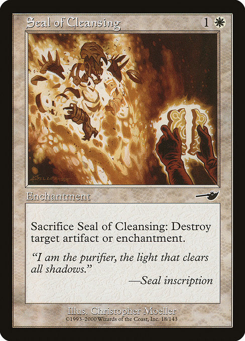 Seal of Cleansing (18) [Nemesis]