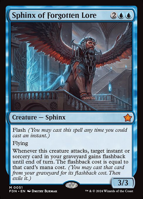 Sphinx of Forgotten Lore (51) [Foundations]