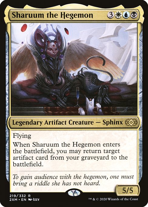 Sharuum the Hegemon (219) [Double Masters]