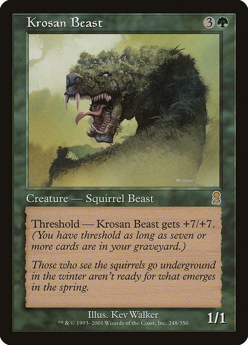 Krosan Beast (248) [Odyssey]