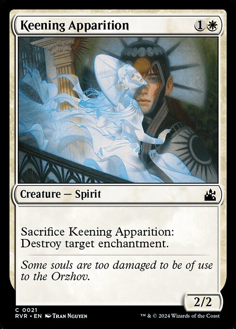 Keening Apparition (21) [Ravnica Remastered]