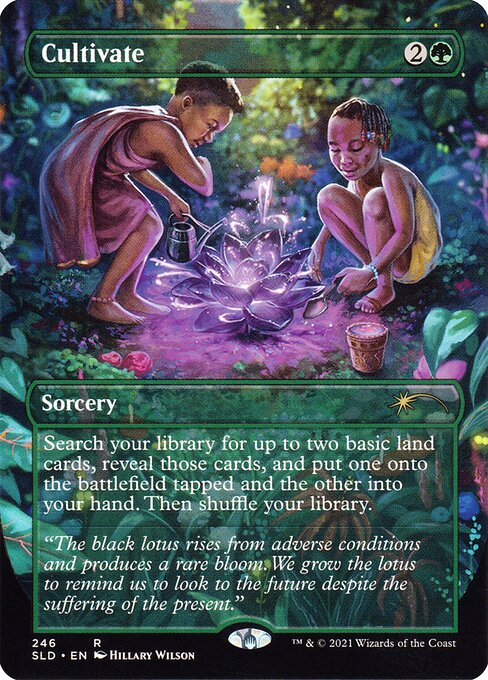 Cultivate (246) [Secret Lair Drop] [Borderless]