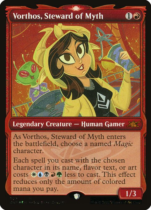 Vorthos, Steward of Myth (502) [Unfinity] [Showcase]