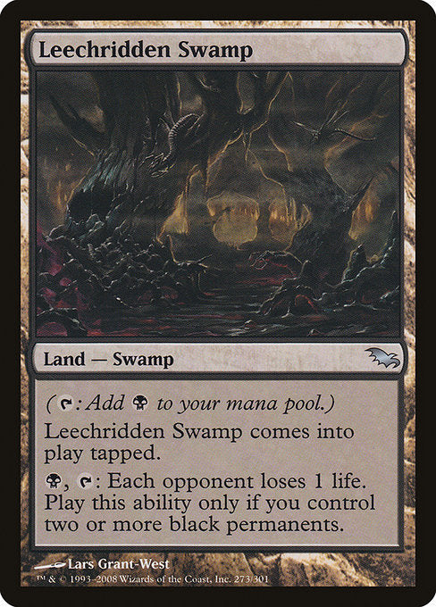 Leechridden Swamp (273) [Shadowmoor]