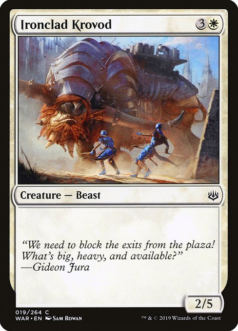 Ironclad Krovod (19) [War of the Spark]
