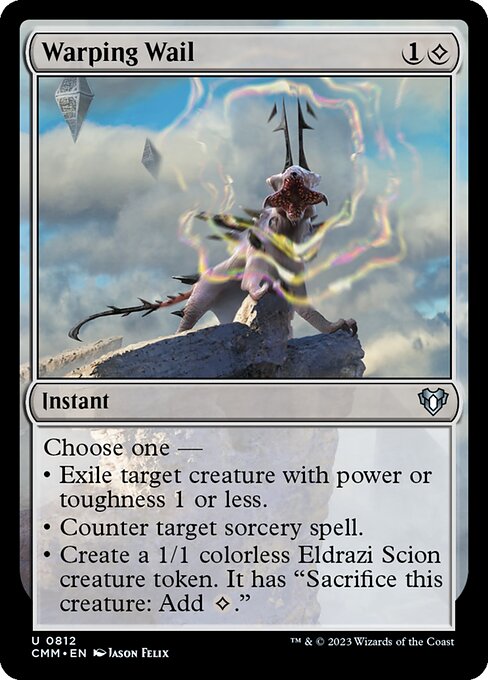 Warping Wail (812) [Commander Masters]