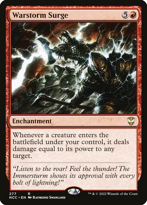 Warstorm Surge (277) [New Capenna Commander]