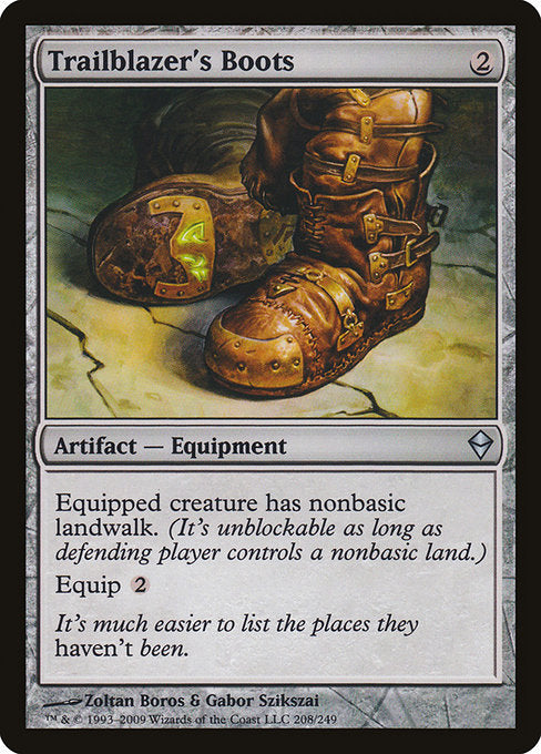 Trailblazer's Boots (208) [Zendikar]