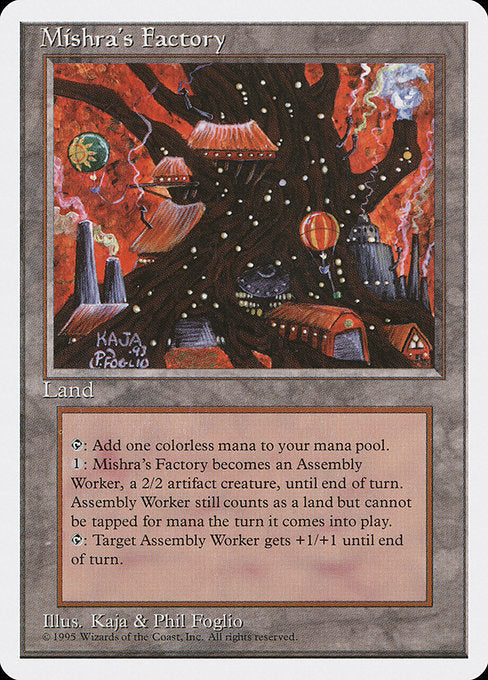 Mishra's Factory (361) [Fourth Edition]