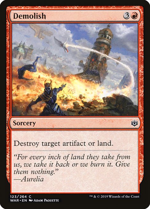 Demolish (123) [War of the Spark]